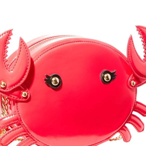 Betsey Johnson KITSCH PINCH ME CRAB CROSSBODY - Picture 5 of 9
